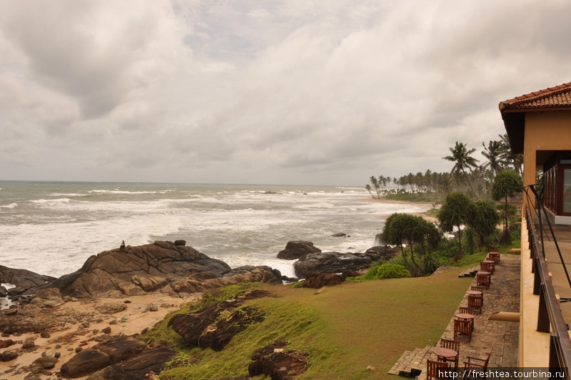 Ветер поднялся как-то незаметно, океан сменил цвет и зарябил бурунами волн. Шри-Ланка