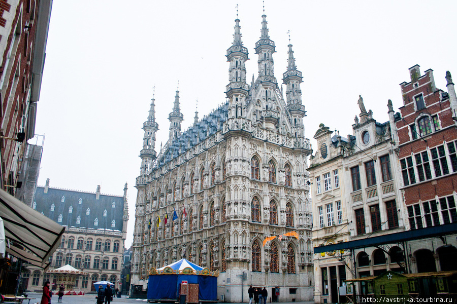 Город с самой красивой Ратушей Лёвен, Бельгия