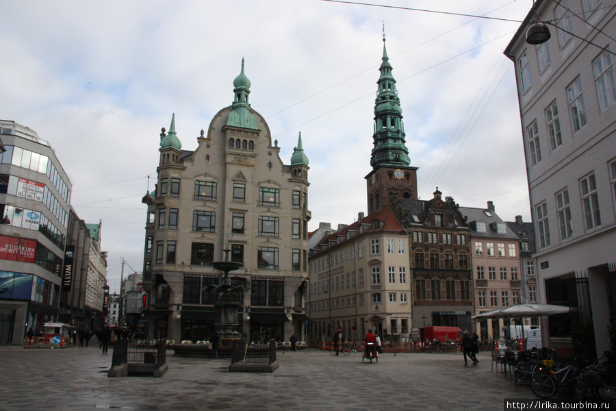 Прогулка по Строгет Копенгаген, Дания