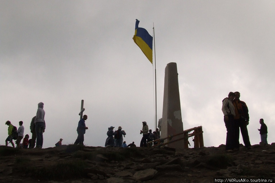 2008 Июль - Говерла - высшая точка украинских Карпат Верховина, Украина