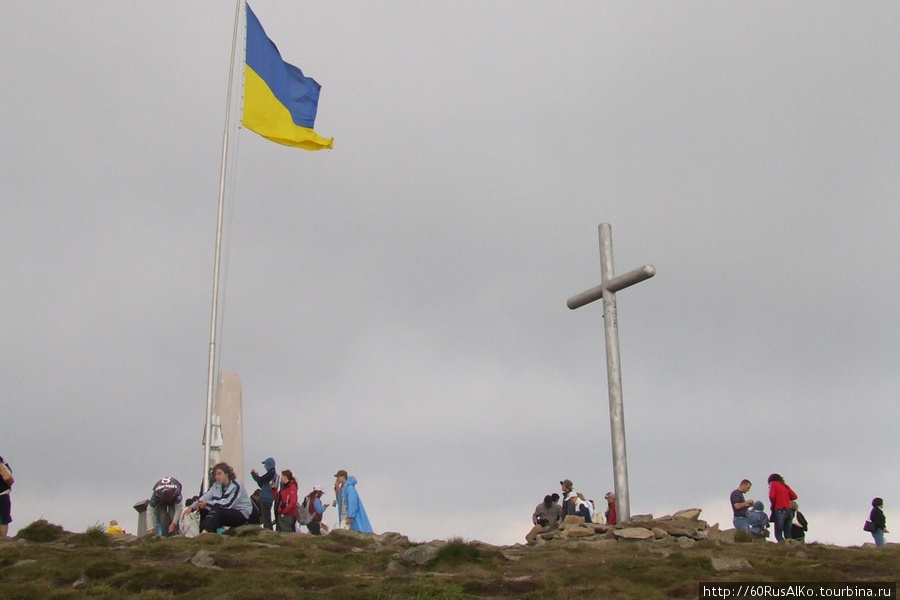 2008 Июль - Говерла - высшая точка украинских Карпат Верховина, Украина