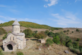 Вид на монастырь Икорта с крепости( фото Валерия Плиева)