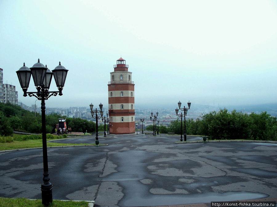 Городской маяк. Мурманск, Россия