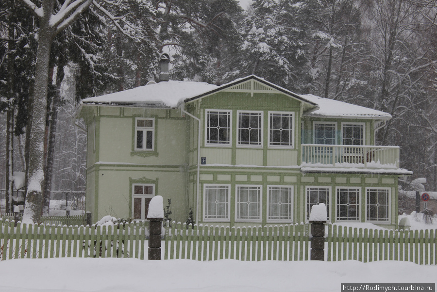 Заснеженная Юрмала в январе 2011-го Юрмала, Латвия