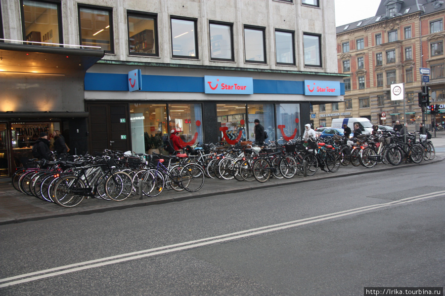 Копенгаген — город велосипедистов Копенгаген, Дания