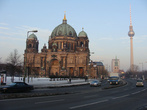 Берлинский собор в морозную погоду не менее очарователен