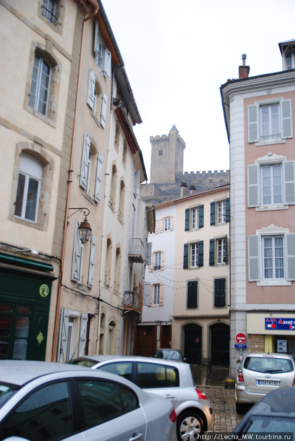 Улицы города Фуа( Центр департамента Арьеж) Фуа, Франция
