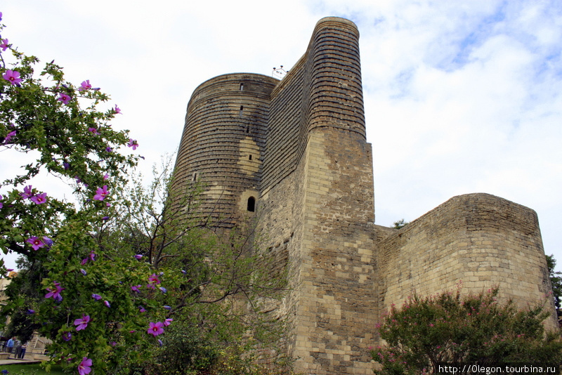 Qız Qalası- Девичья башня города Баку Баку, Азербайджан