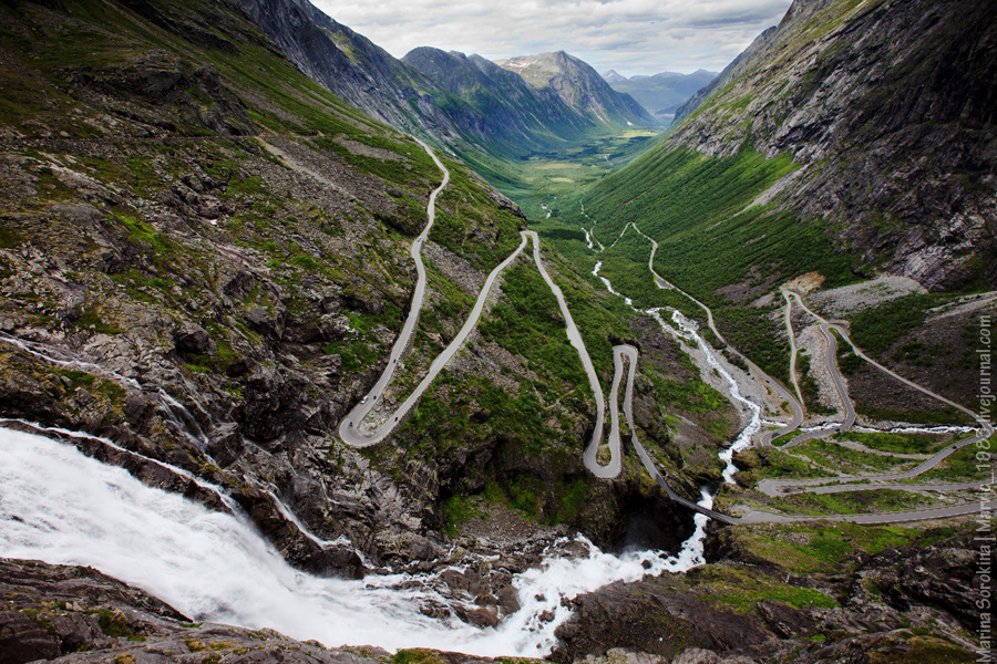 Дорога троллей Норвегия