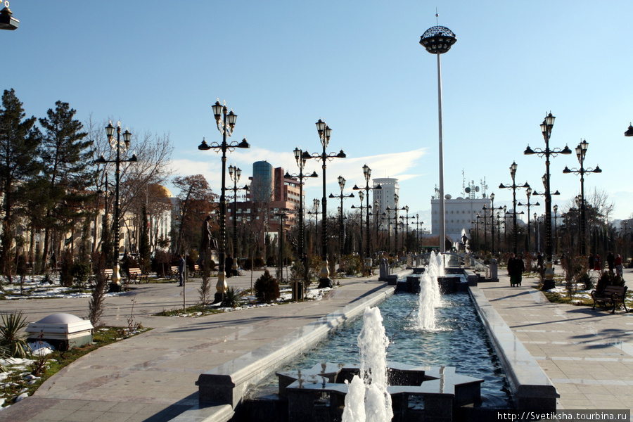 Парк вдохновения Ашхабад, Туркмения