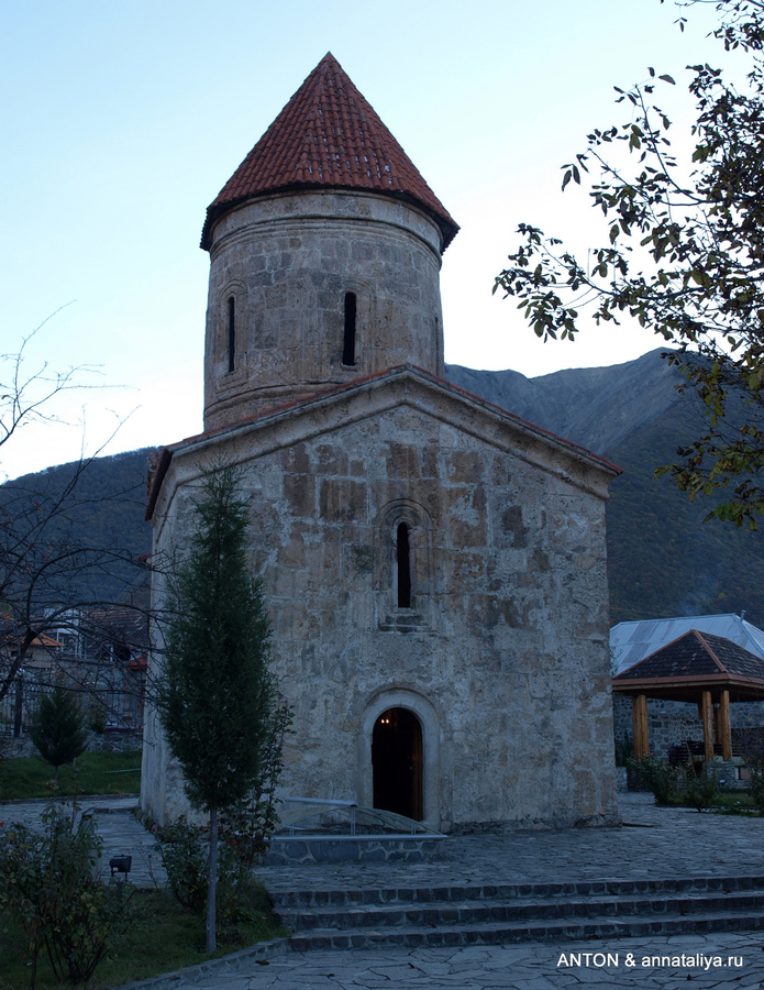 Албанская христианская церковь,  построенная в 1 веке новой эры Киш, Азербайджан