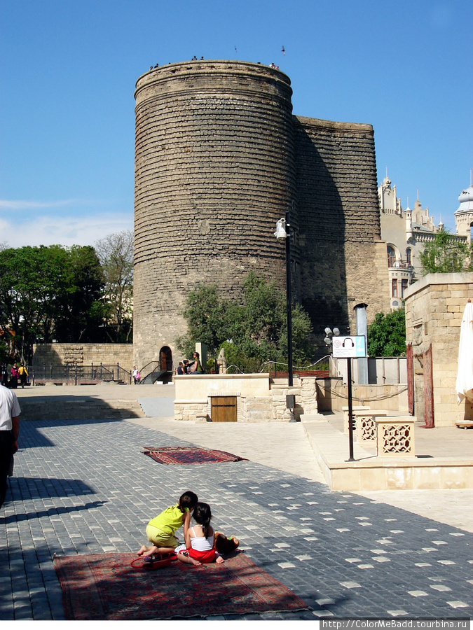 Баку, Девичья Башня Баку, Азербайджан