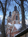 Очередное Чарушинское творение — Александровский католический костел.