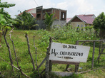 Поскольку 1/3 жителей города погибло во время цунами, многие земельные участки стоят пустые. Многие дома стоят до сих пор полуразрушенные, так как все жильцы погибли во время цунами