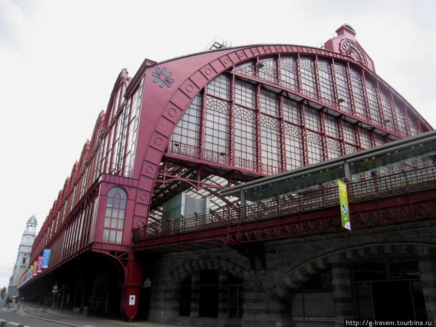 Роскошный модернистский вокзал Антверпена
