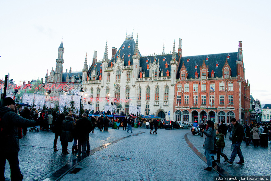 Город вкусного пива, ароматных мидий и хрустящих вафель Брюгге, Бельгия