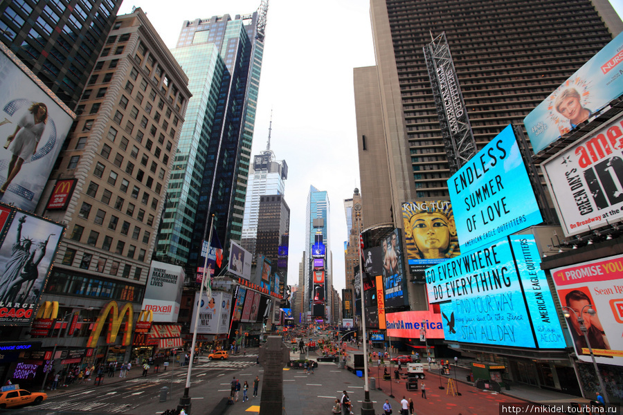 Times Square Нью-Йорк, CША
