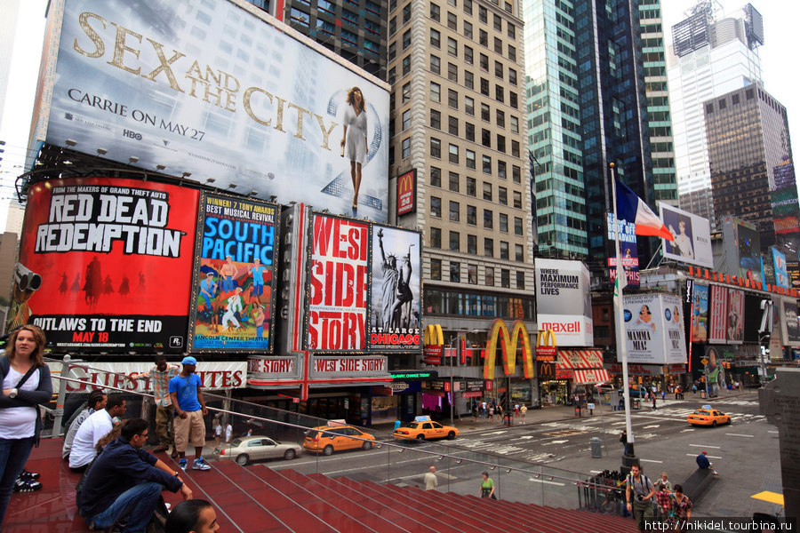 Times Square Нью-Йорк, CША