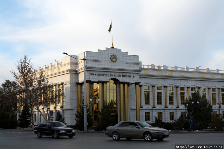 Столица Туркменистана Ашхабад, Туркмения