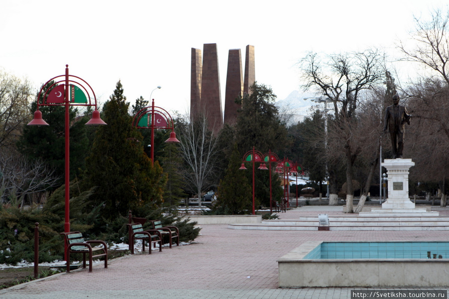 Столица Туркменистана Ашхабад, Туркмения