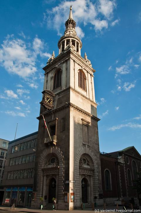 Церковь Сент-Мэри-ле-Боу Лондон, Великобритания