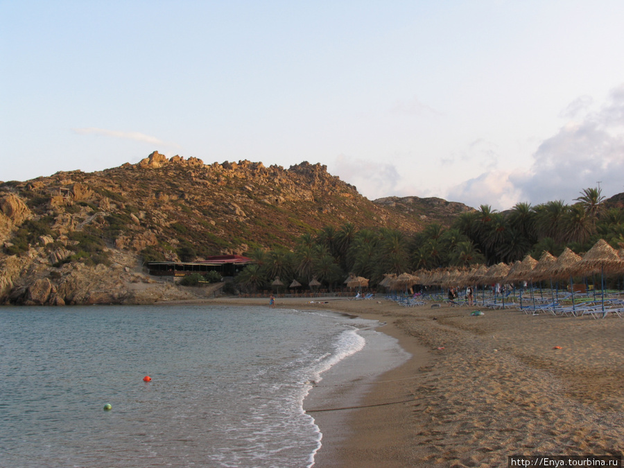 Пляж Вай. Остров Крит, Греция