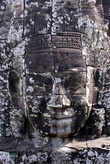 Лицо в храме Байон