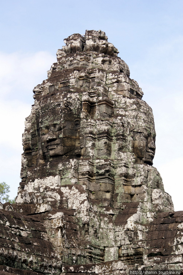 В храме Байон Ангкор (столица государства кхмеров), Камбоджа