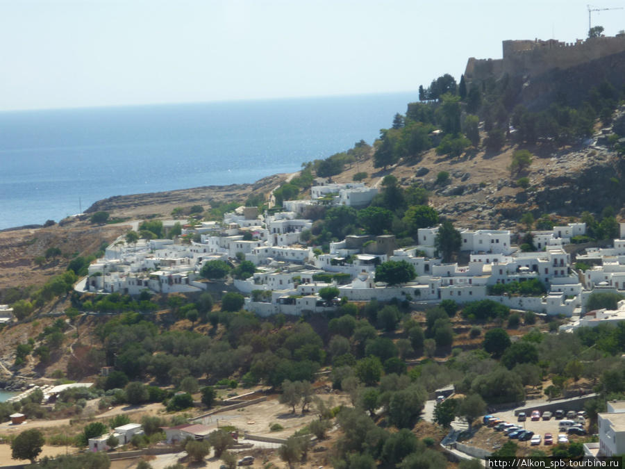 Городок бронзового века — Линдос Остров Родос, Греция