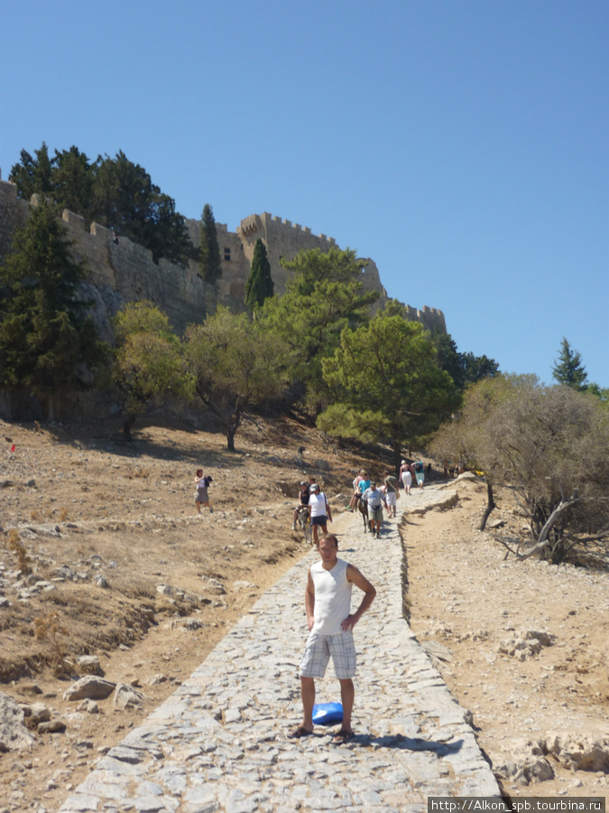 Городок бронзового века — Линдос Остров Родос, Греция