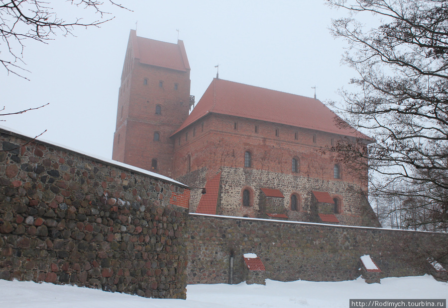 Зимний Тракай Тракай, Литва