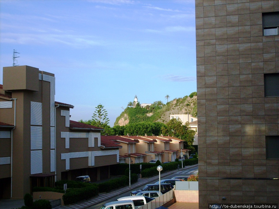 Вид из окна отеля. Калелья, Испания
