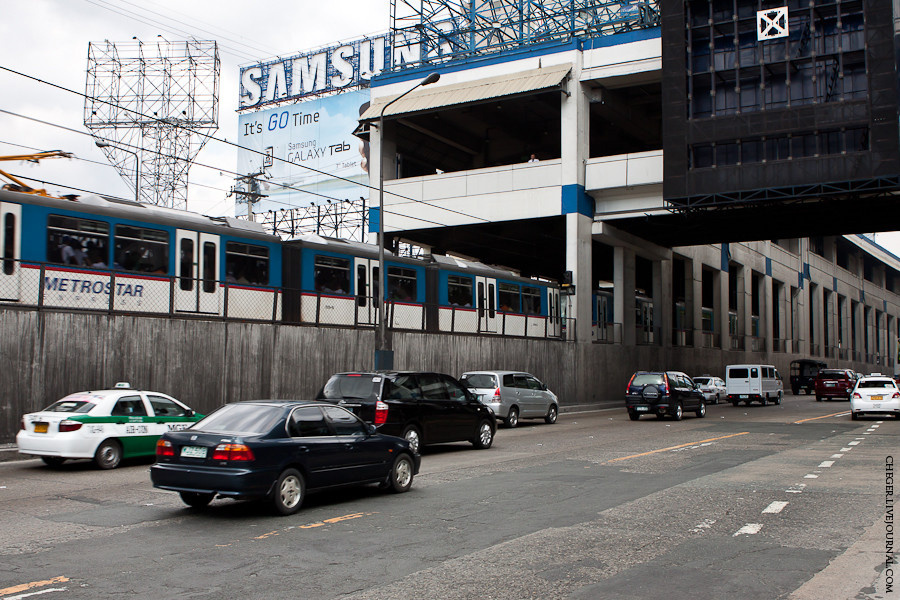 Про метро и уличную торговлю Манила, Филиппины