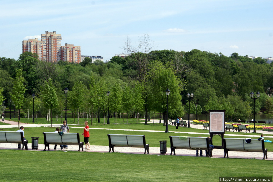 Парк и усадьба в Царицыно Москва, Россия