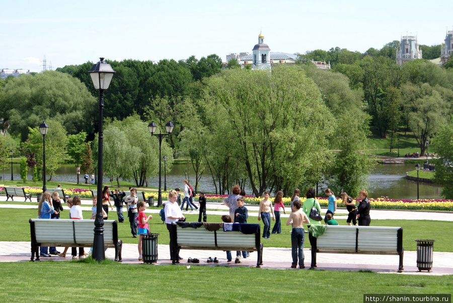 Парк и усадьба в Царицыно Москва, Россия