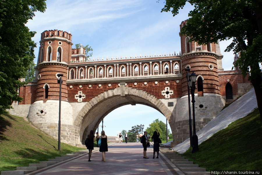 Фигурный мост Москва, Россия