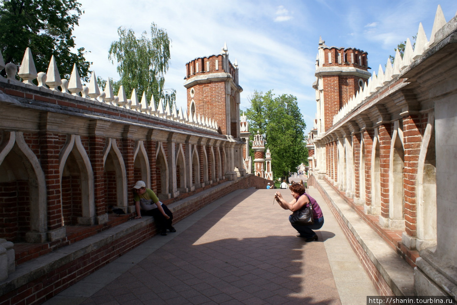 Фигурный мост в Царицыно