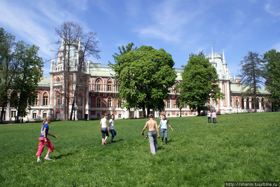 Парк и усадьба в Царицыно Москва, Россия