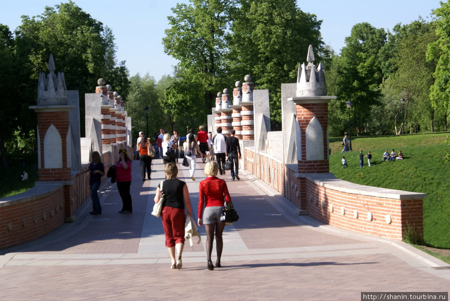 Парк и усадьба в Царицыно Москва, Россия