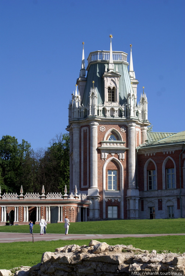 Парк и усадьба в Царицыно Москва, Россия