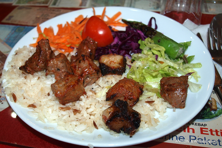 Шиш-кебаб из баранины — шашлык Стамбул, Турция