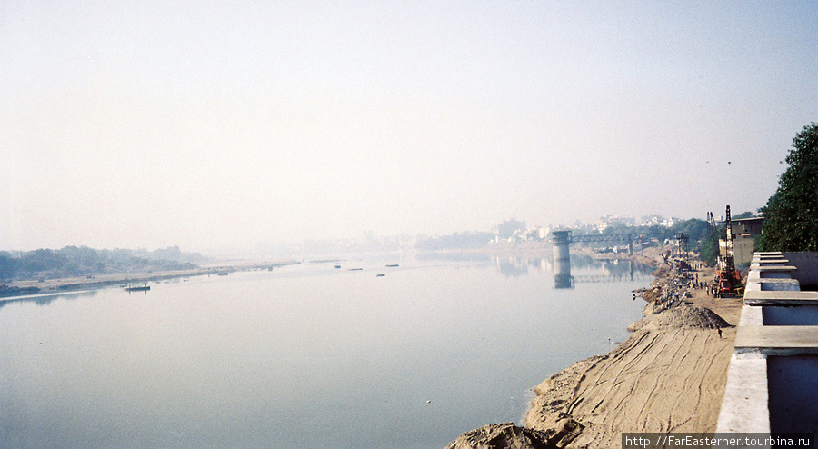 Река Сабармати Штат Гуджарат, Индия