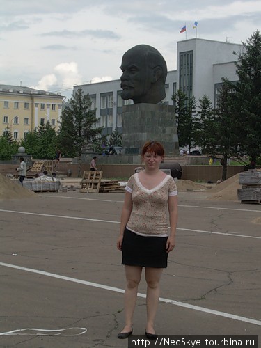Памятник В. И. Ленину Улан-Удэ, Россия