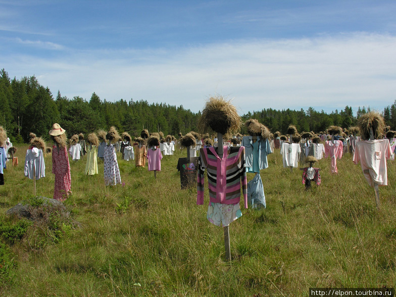 Суомуссалми. Монумент Зимней войне и «Безмолвные люди» Суомуссалми, Финляндия