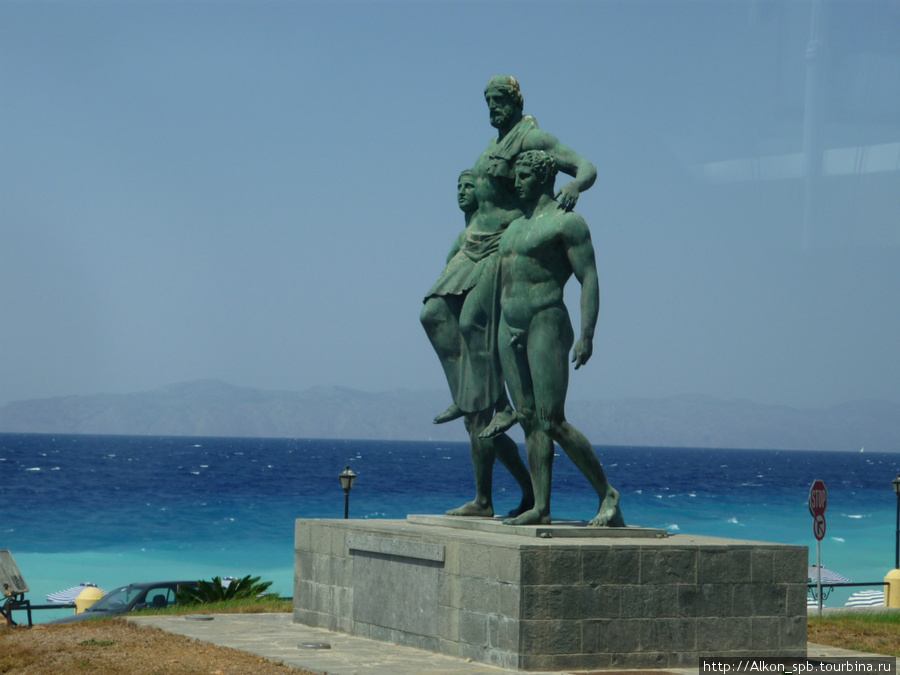 Первое знакомство с городом Родос, остров Родос, Греция