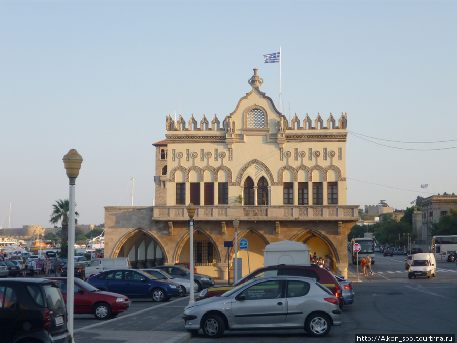 Первое знакомство с городом Родос, остров Родос, Греция