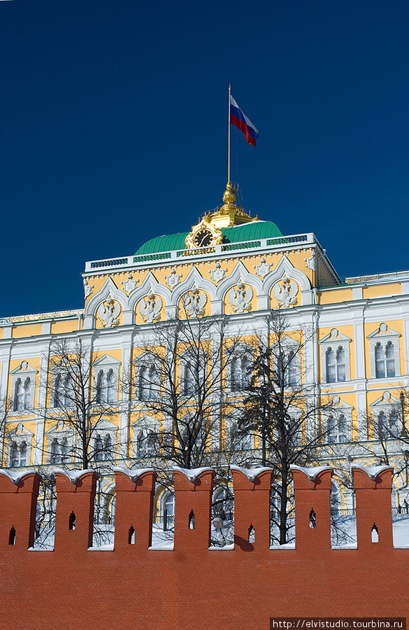 Большой Кремлевский дворец. Москва, Россия