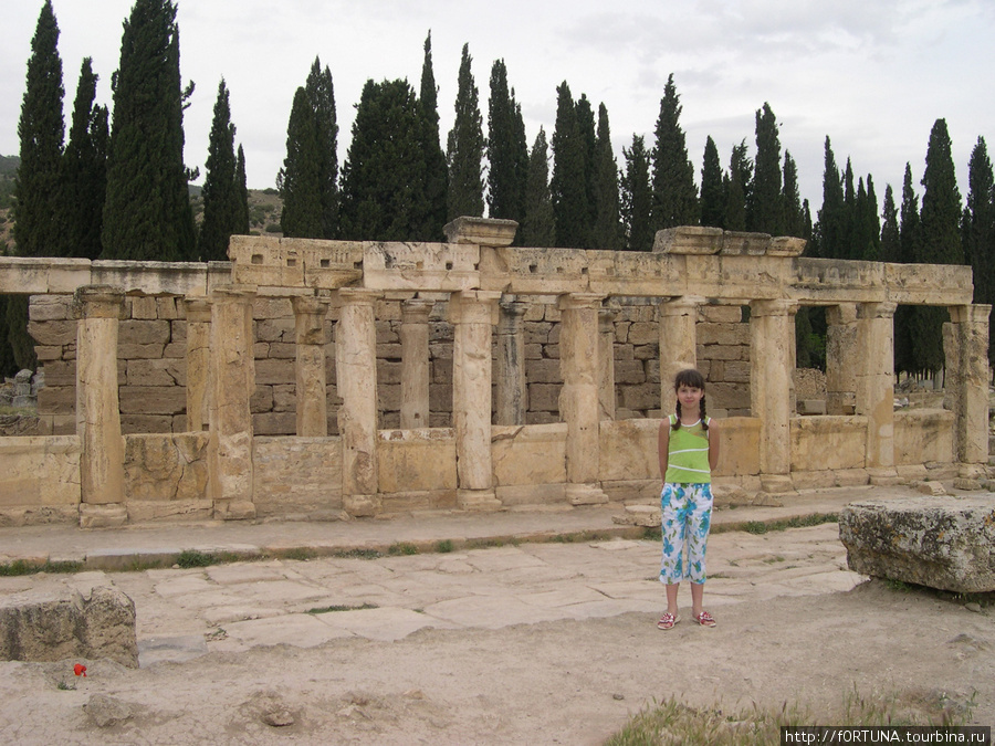 Район Паммукале Памуккале (Иерополь античный город), Турция