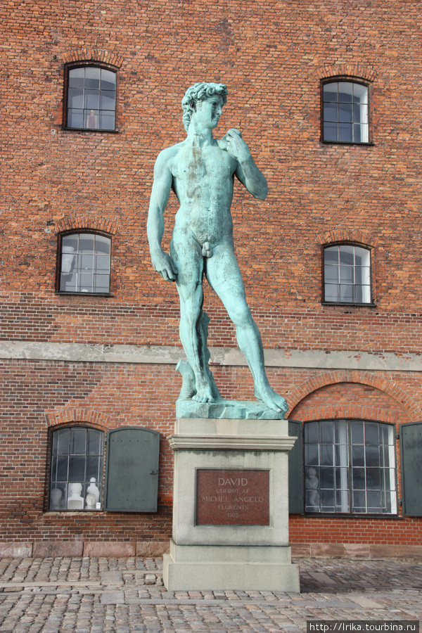 Копия статуи Давида Копенгаген, Дания