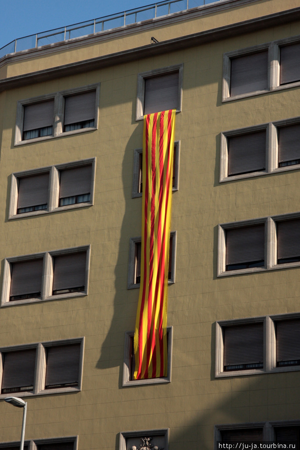 Здоровый каталонский патриотизЬм) Барселона, Испания
